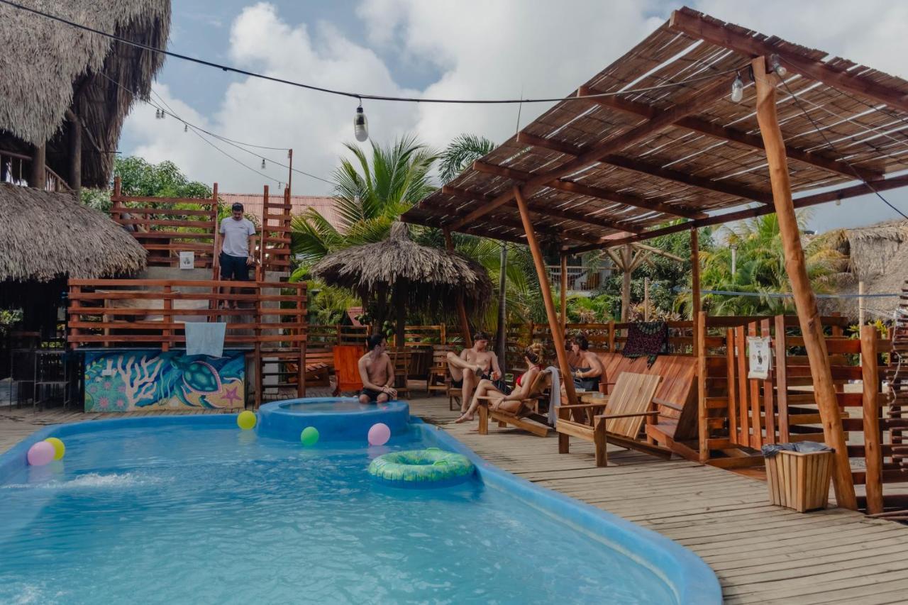 El Zoo Hostel, Bar & Pool Паломино Екстериор снимка