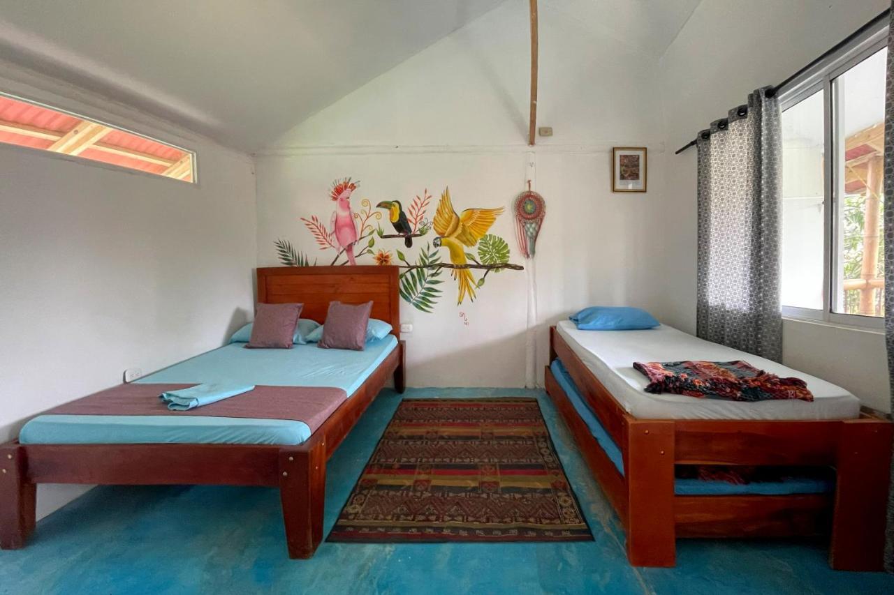 El Zoo Hostel, Bar & Pool Паломино Екстериор снимка